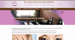 Desktop Screenshot of dermatobennaniamina.com